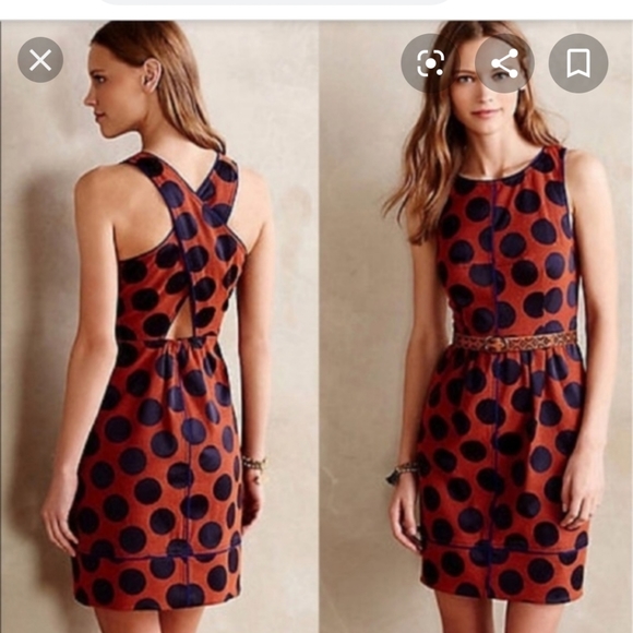 Maeve Dresses & Skirts - Anthropologie Maeve polka dot tank dress. Size 2.